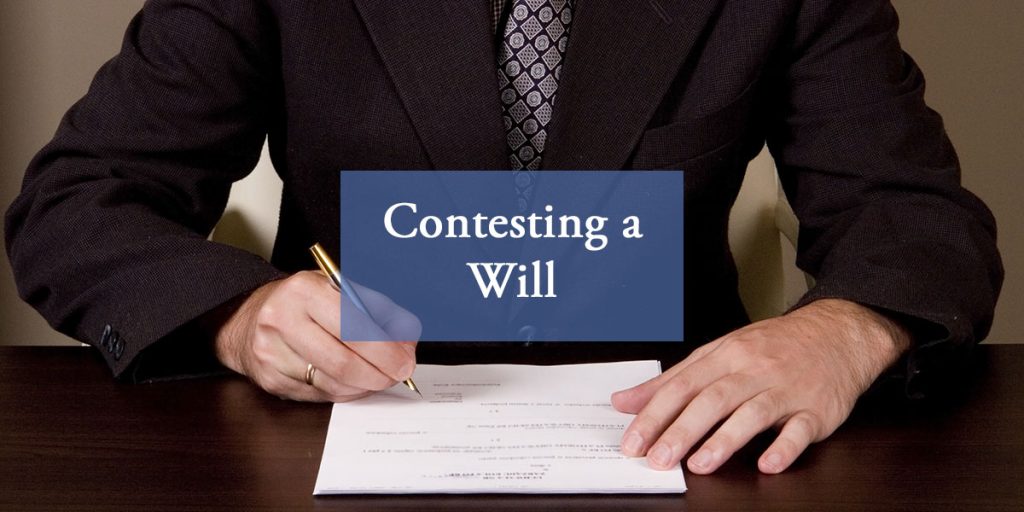 contesting a will