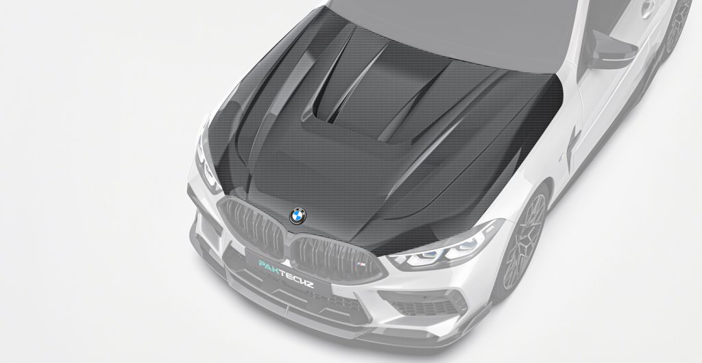 BMW M8 (F91 F92 F93) Paktechz Design Carbon Fiber Hood